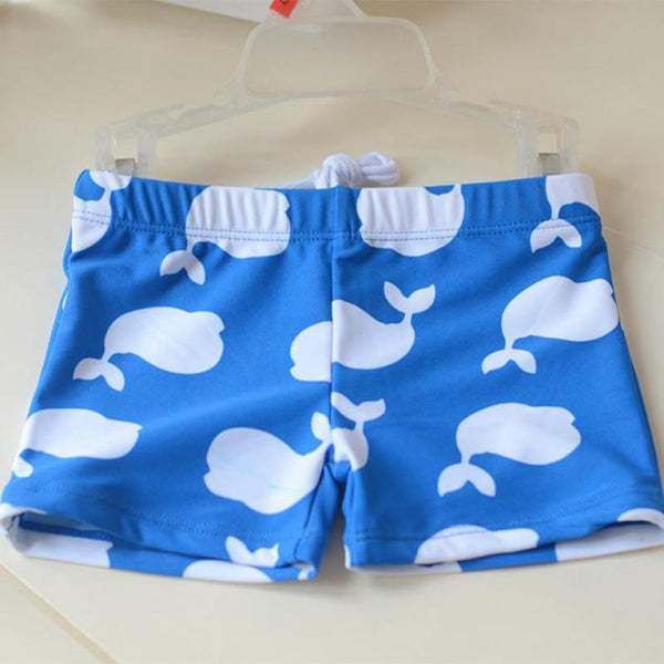 Nautical Print Swimming Trunks