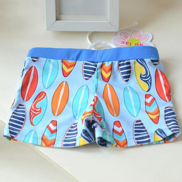 Nautical Print Swimming Trunks