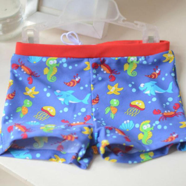 Nautical Print Swimming Trunks