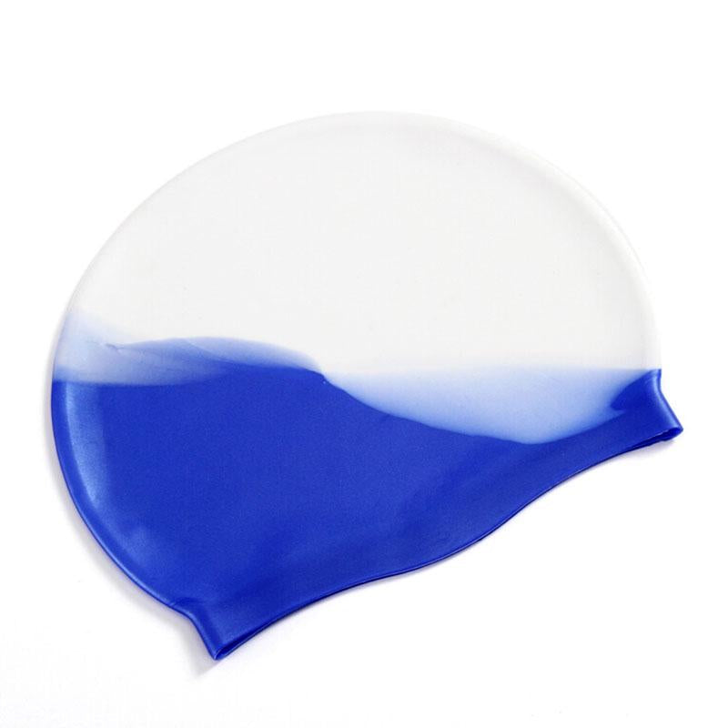 Silicone Gradient Color Swimming Cap