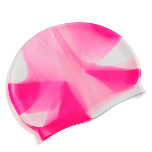 Silicone Gradient Color Swimming Cap