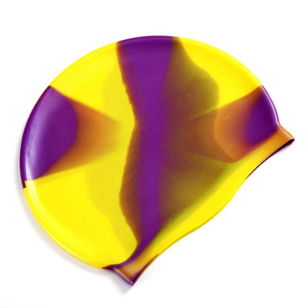 Silicone Gradient Color Swimming Cap