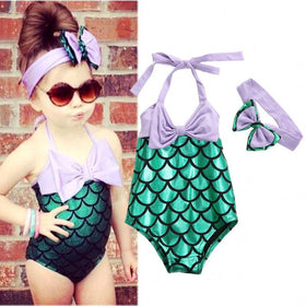 Baby Girls Mermaid Bikini Set