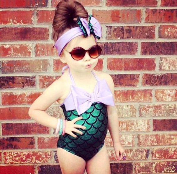 Baby Girls Mermaid Bikini Set