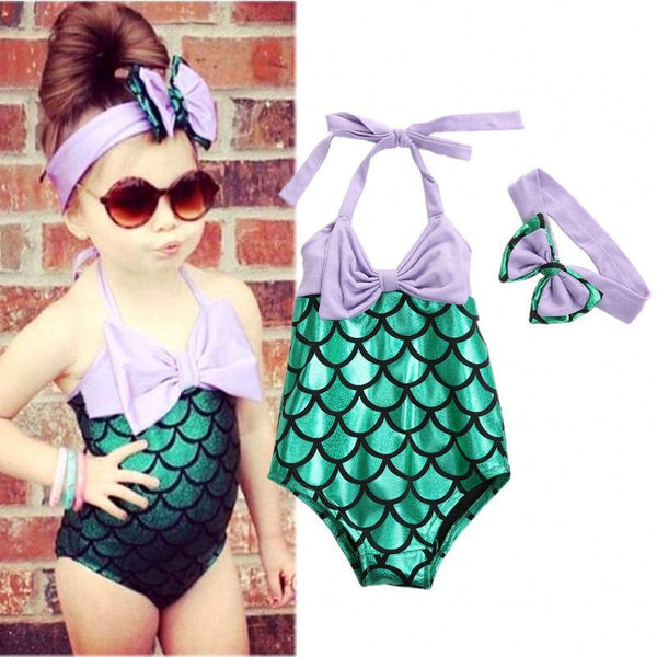 Baby Girls Mermaid Bikini Set