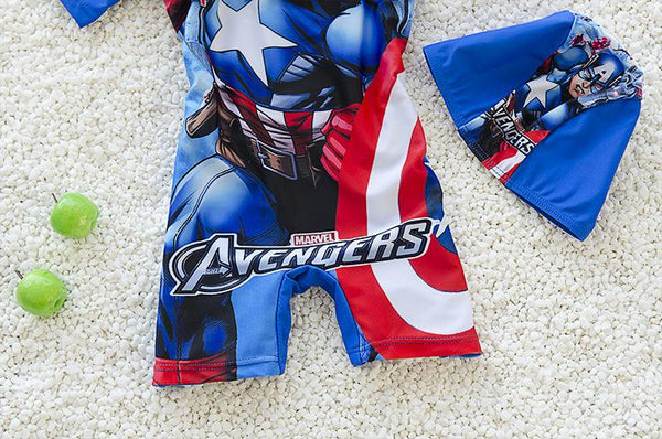 Marvel The Avengers Print Swimwear Set