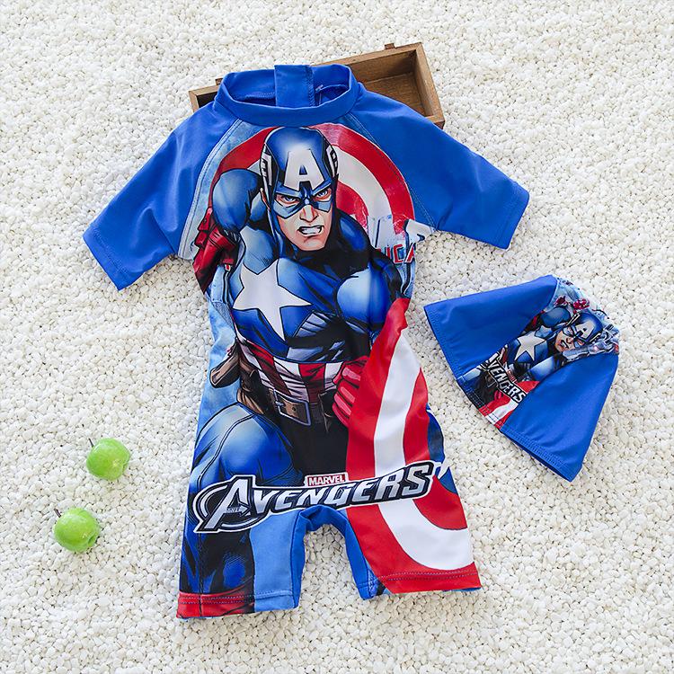 Marvel The Avengers Print Swimwear Set