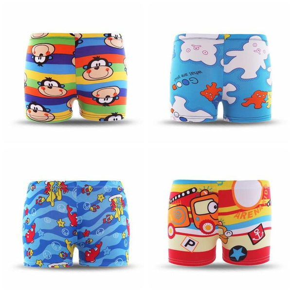 Cartoons Printed  Swimming Trunks