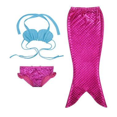 Mermaid Tail Costume Swimsuit Set