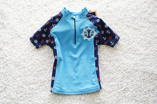 Boys Sports Swimming Suit Set