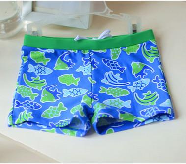 Nautical Print Swimming Trunks