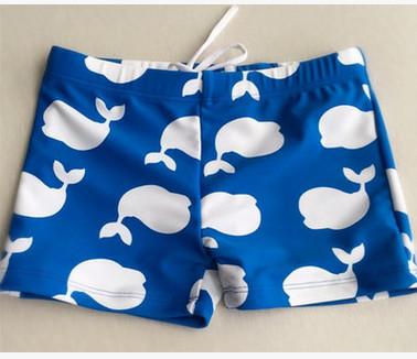Nautical Print Swimming Trunks