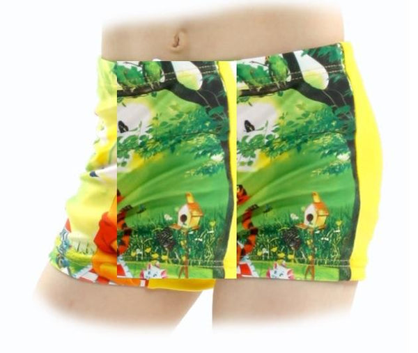 Boy's Cartoon Swimming Trunks