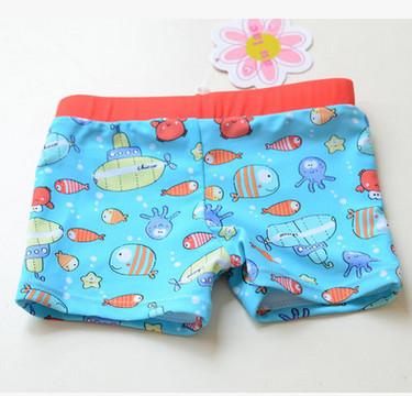 Nautical Print Swimming Trunks