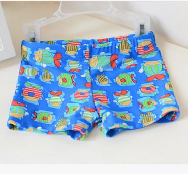 Nautical Print Swimming Trunks