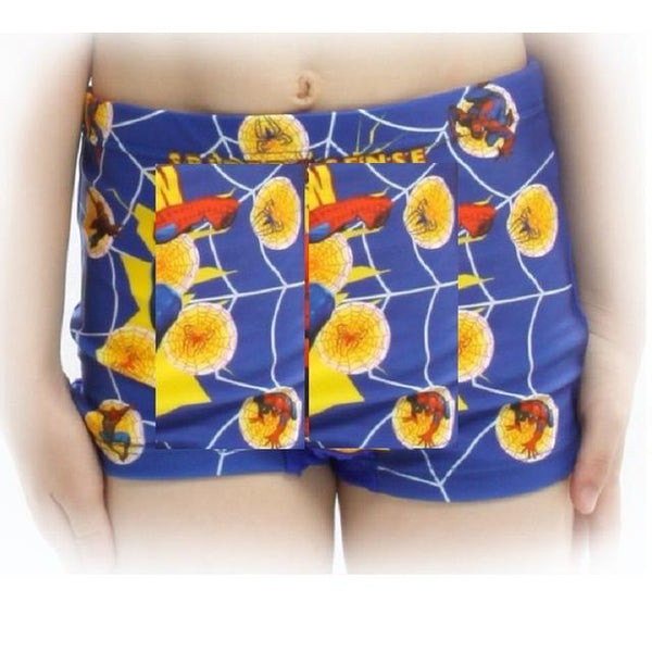 Boy's Cartoon Swimming Trunks