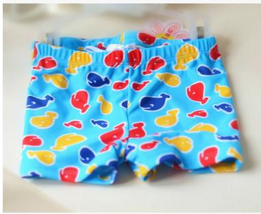 Nautical Print Swimming Trunks