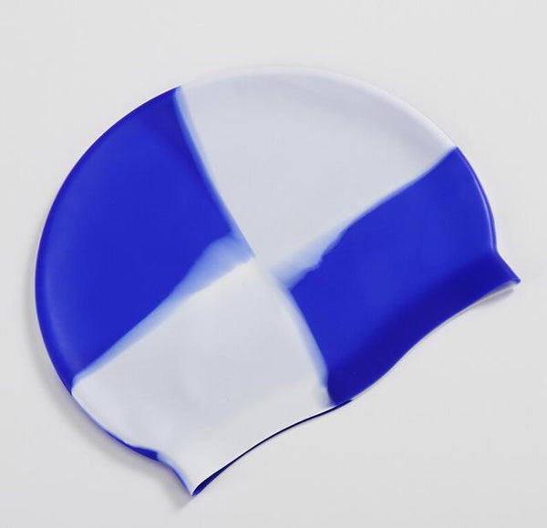 Silicone Gradient Color Swimming Cap