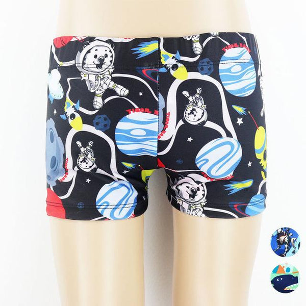 Novelty Print Swimming Trunks