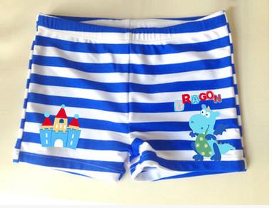 Nautical Print Swimming Trunks